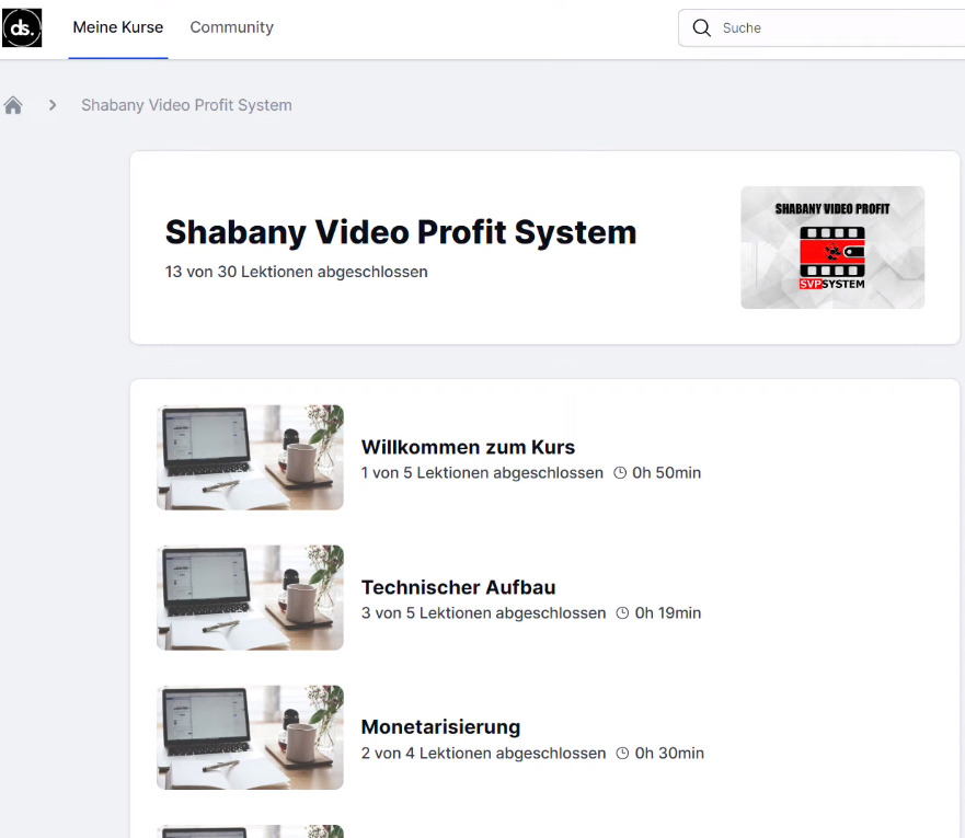 Shabany Video Profit System