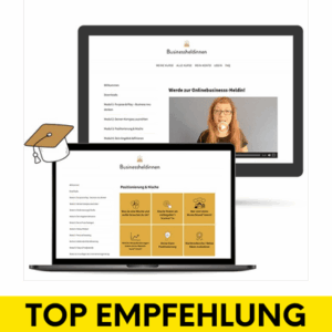 Onlinebusiness-Heldin